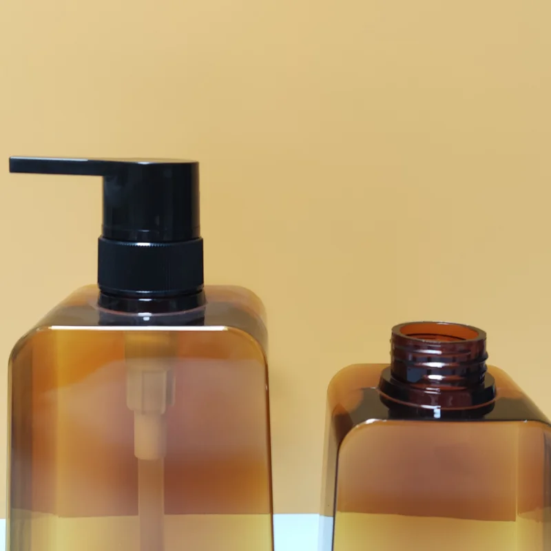 50ml 250ml 450ml 500ml 750ml Trapezoid Shaped Empty PETG Hand Sanitizer Shampoo Shower Gel Plastic Bottle