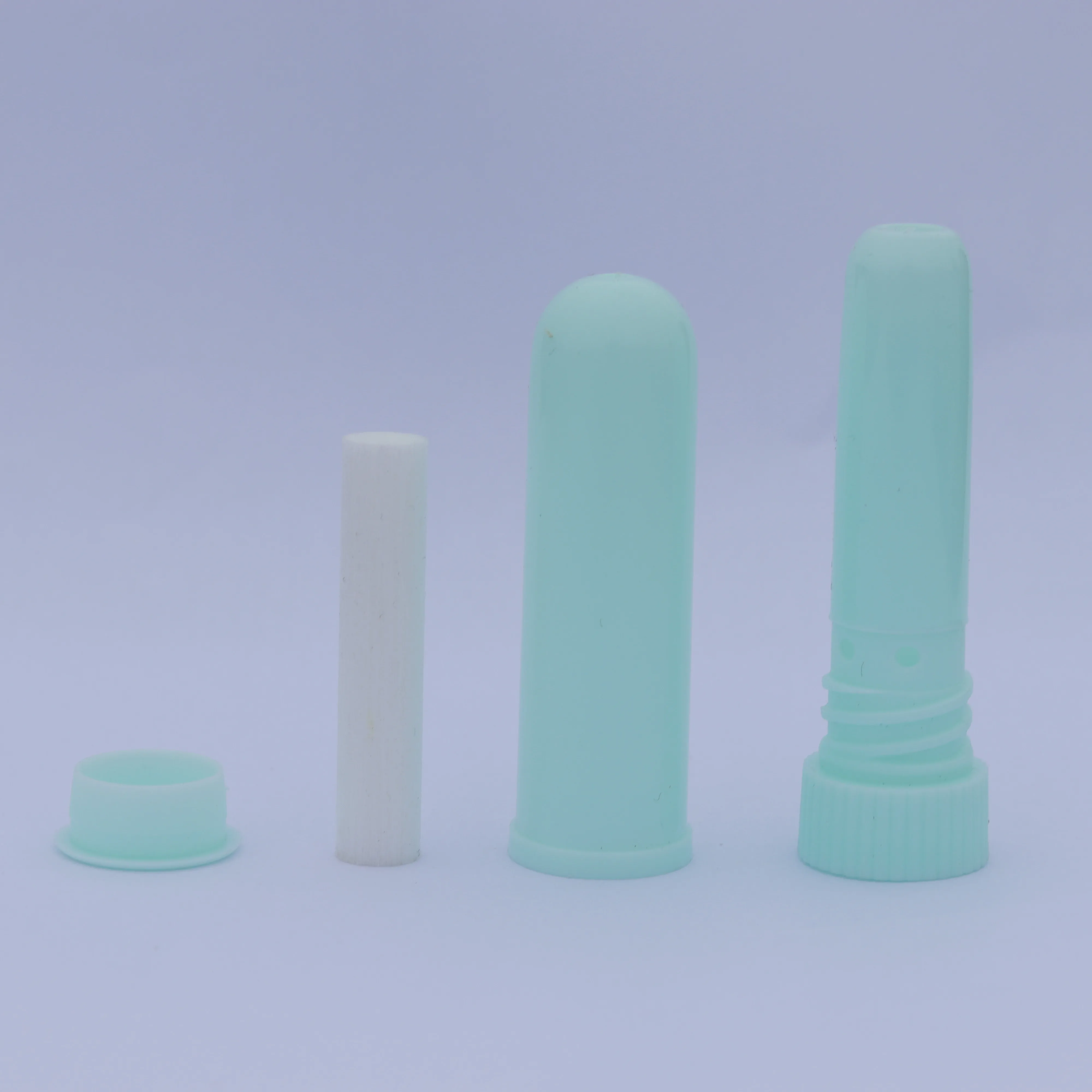 Navy Inhaler 2025 New Blank Plastic Nasal Inhaler Tube with Cotton Wicks Multiple ...