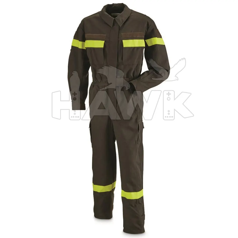 Безопасности огнезащитный комбинезон с рисунком пожарного куртка и брюки для девочек Защитное снаряжение защитные изготовленные на заказ пожарный по заказу