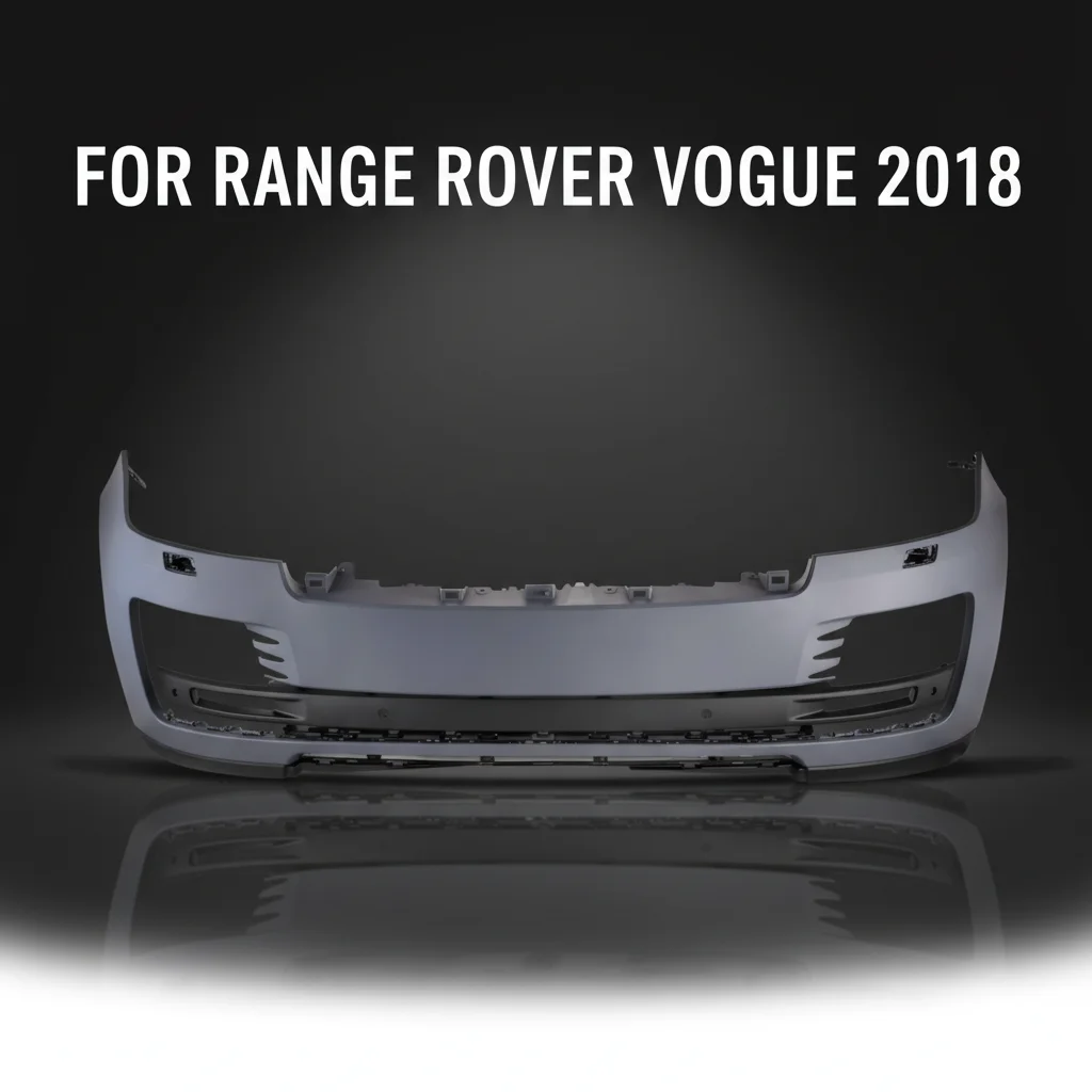 LR098377-B Custom Primed W/ Park Assist Holes Bumper Car Front Bumper for Land Rover RANGE ROVER VOGUE 2018
