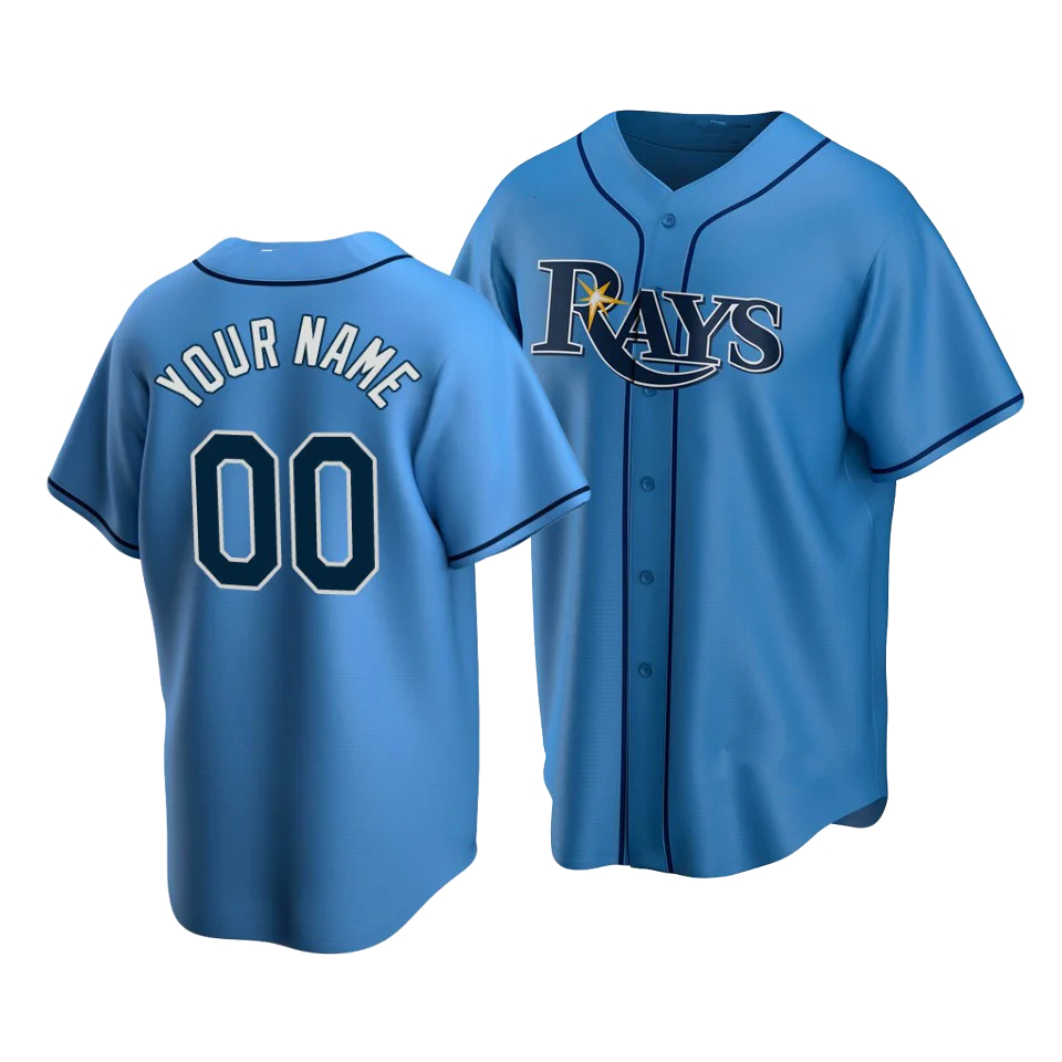 Tampa Bay Rays Wander Franco Gray Replica Jersey