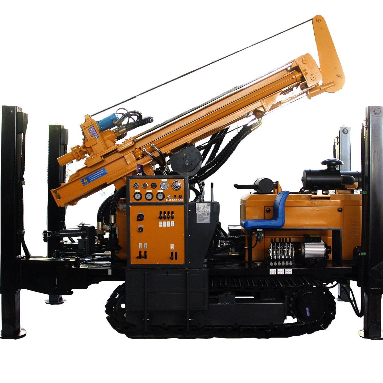 
 Direct factory price Kaishan KW200 borehole DTH drill rig for water well