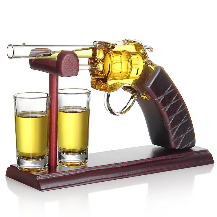 150ml/200ml Special Pistol Gun Shaped Glass Tequila Bottle Buy Glass