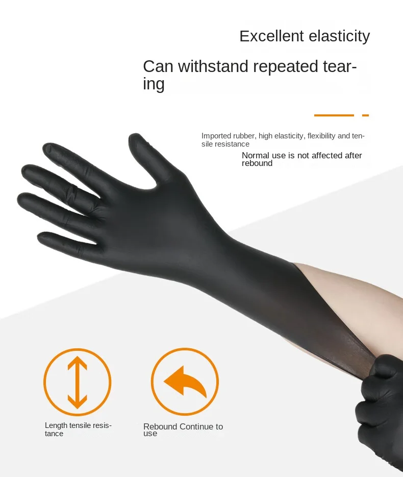 Wholesale Cheap Vinyl Black Nitrile Disposable Protection Powder Free