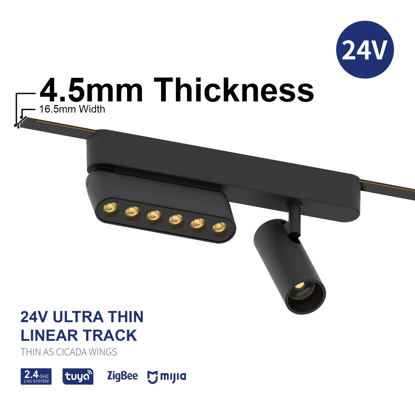 New Design Track Light 24v Surface Recessed Pendant Led Spot