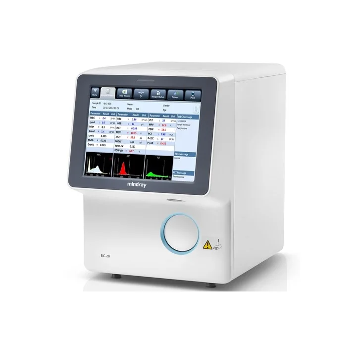 EC New or used 3-part hematology analyzer BC-20 CBC Machine BC20 for hospital medical use blood counter factory price