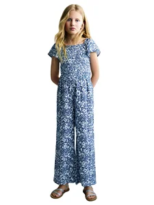 Summer Kids Clothes OEM & ODM Girls' Casual Jumpsuit Plus Size Bodysuit