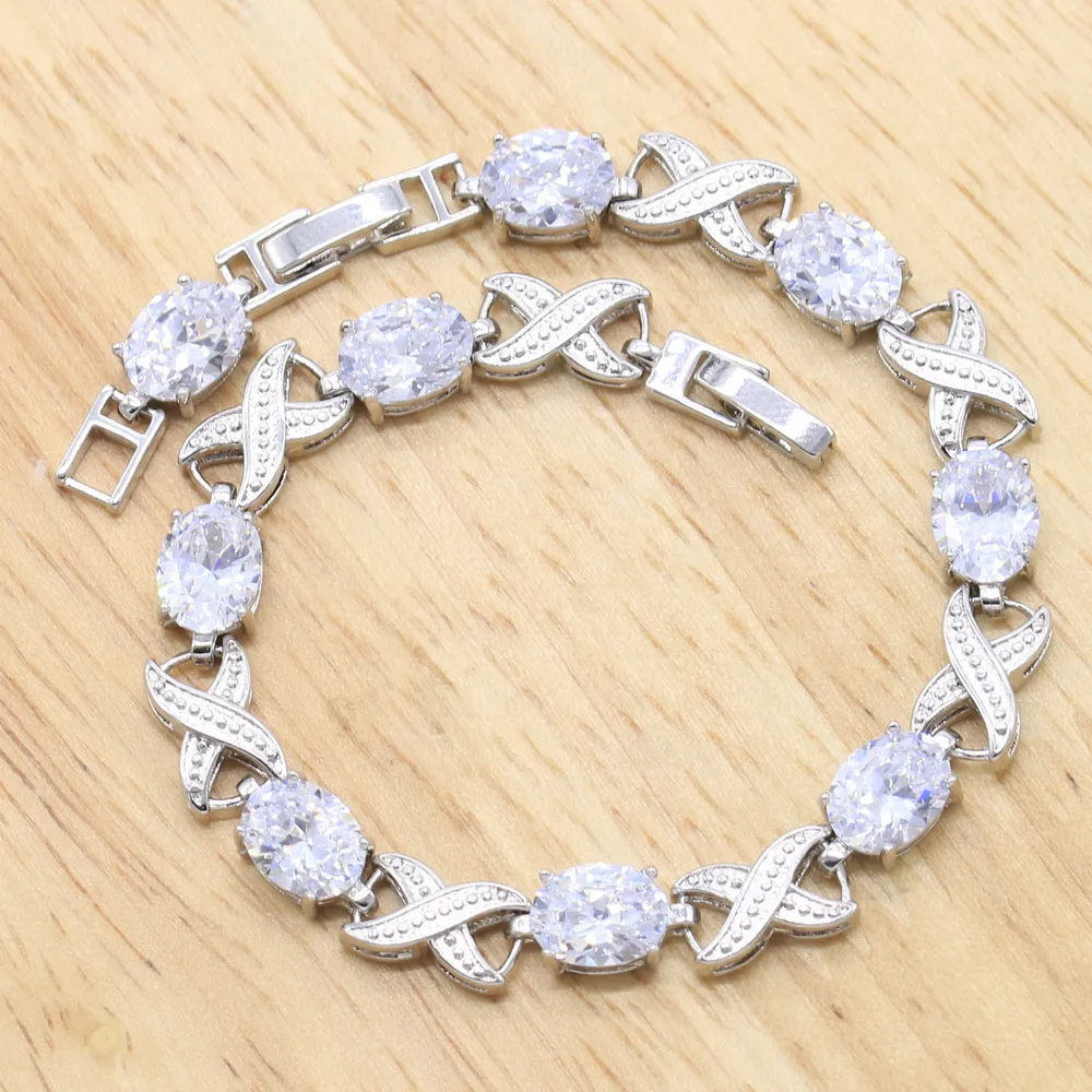 Women's Stylish Geometric Alloy Bracelet Custom Zircon Trendy Wedding Anniversary Jewelry for Parties Birthdays Bridal Gifts