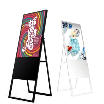 Branding Ads 40 inch portable free standing Digital Poster signage screens/advertising screen display kiosk