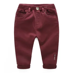 Wholesale Kids Girls Thick Clothes Red Sport Sweat Pants For Online Shopping