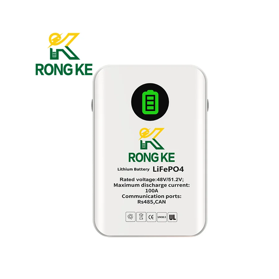 ROSH Lifepo4 48v Battery Power Wall Battery ODM Custom Color