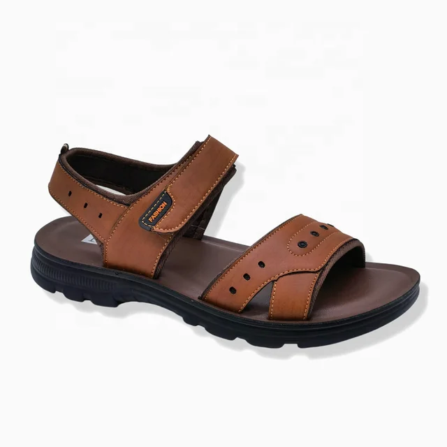 Wholesale Mens Sandals Summer Shoes Man Casual Comfortable Open Toe Beach Footwear Leather Sandals For Men Slippers