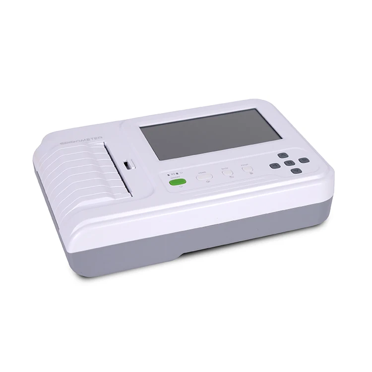 Portable Handheld 7 Inches LCD Touch Screen Lung Digital Spirometer