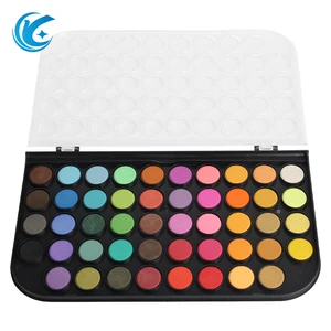 Water Color High Quality 48 Colors Portable Travel Solid Pigment Watercolor Paints Set or School