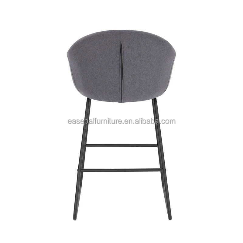 Hot Sale Modern Kitchen Metal Bar Chair Custom Logo Nordic Bar Stool