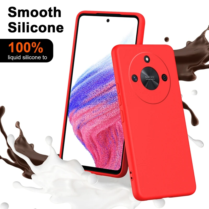 Mixroom Cover Per Honor 9 Lite - Custodia Morbida TPU Con Fantasia Teschio Asso CD63