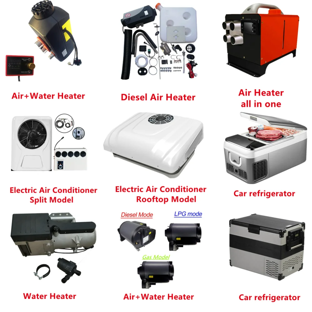 12v 24v Truck Air Conditioner Diesel heater heater parts Product Show ...