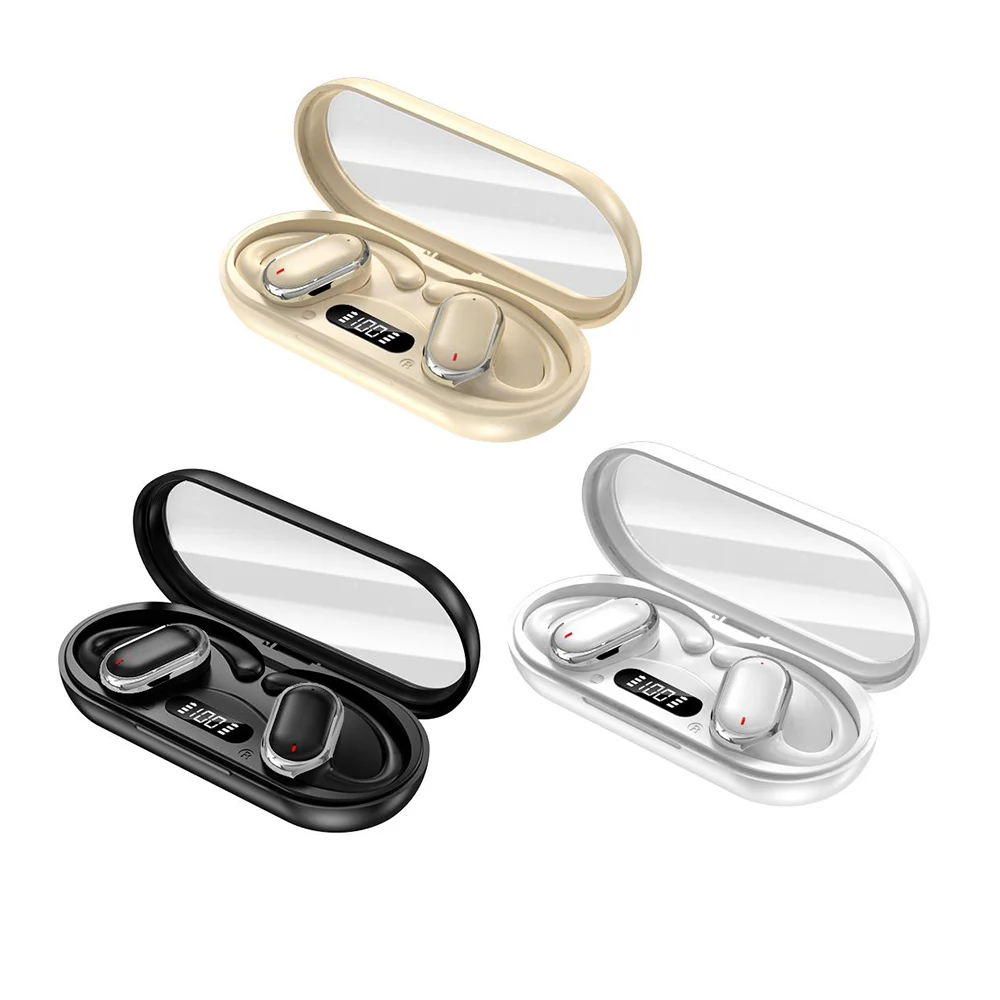 TWS Wireless Bluetooth HI-FI Earphones Headphones Sport Ear Hook Running Earbuds