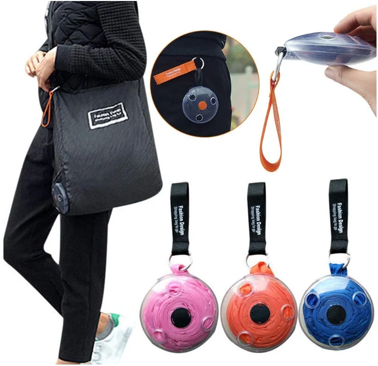 compact reusable shopping bolsas