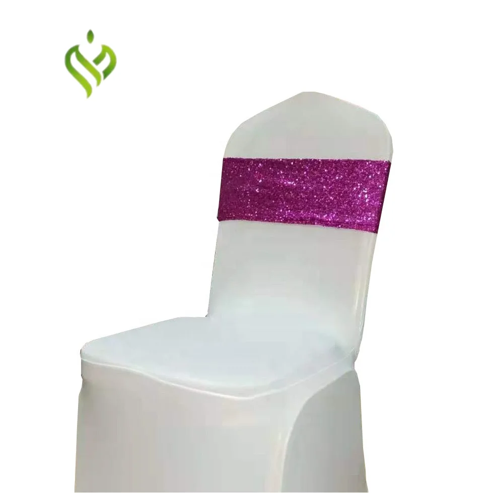 Набор для украшения вечеринки невесты, блестящий декоративный стул с блестками, стрейчевый стул с поясом, свадебный стул для пары