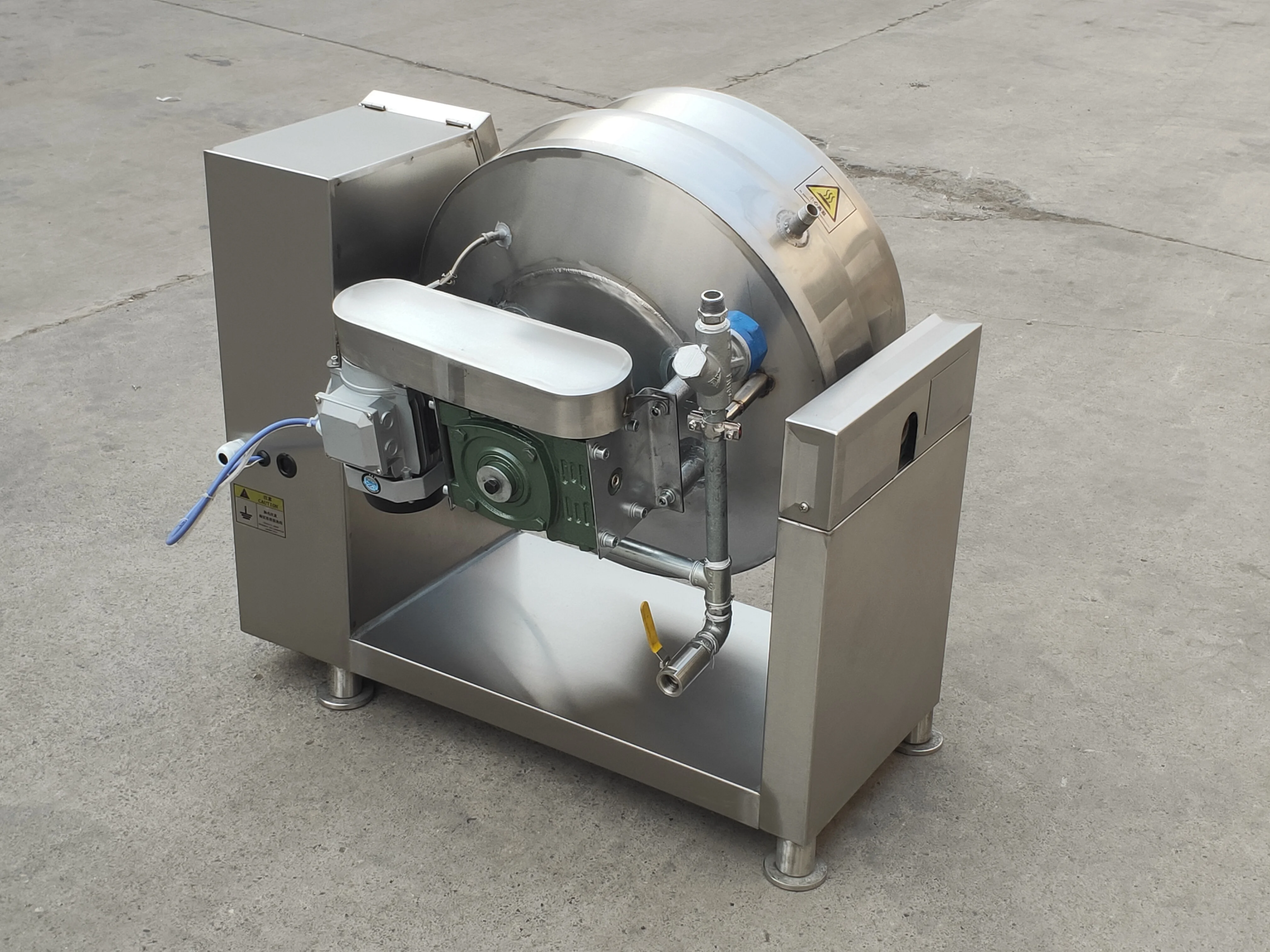 Automatic Pot Stirrer Khoya Making Machine Sweets Industrial Soup Making Machine