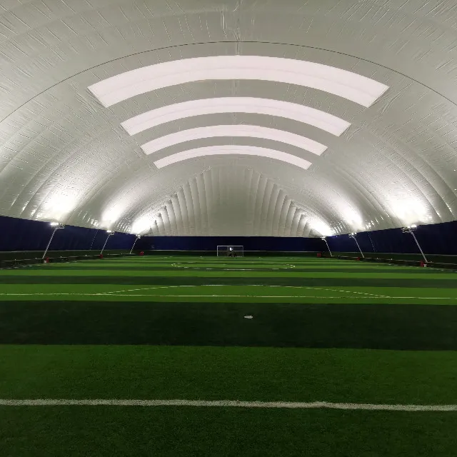 Air dome, спортивный зал, футбольная площадка, футбольный стадион, Воздушная мембрана
