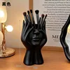 Black OPP bag with face cupping design