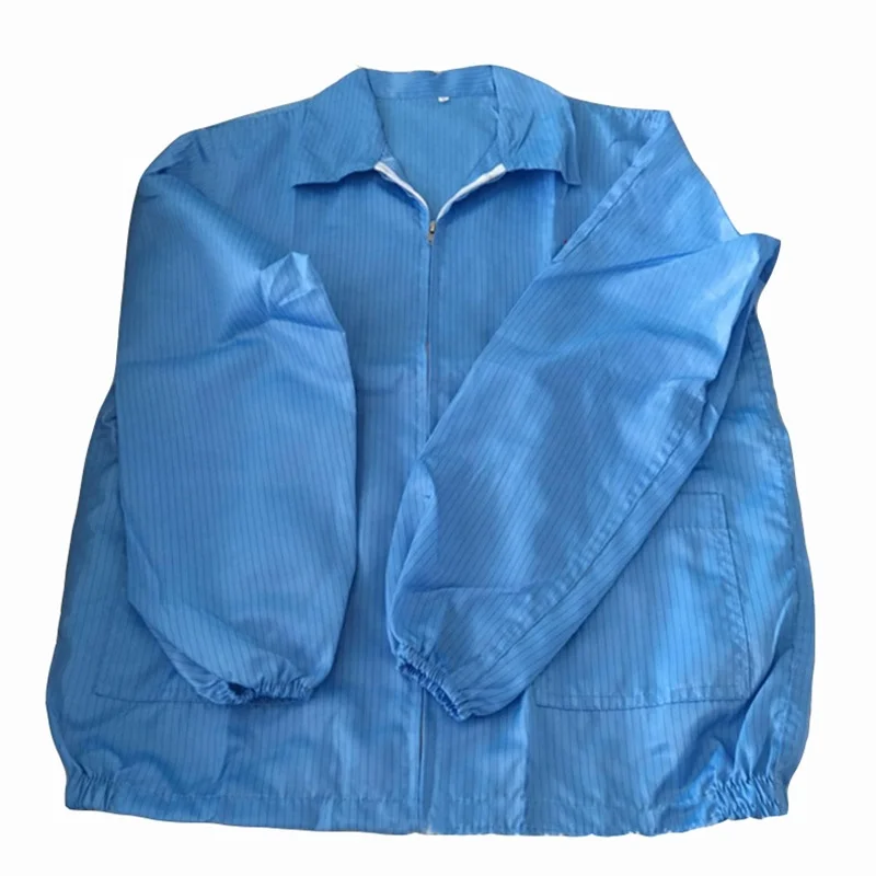 Customizable Anti-Static Work Clothes Breathable Nylon Clean Room Clothing Separate Work Garments