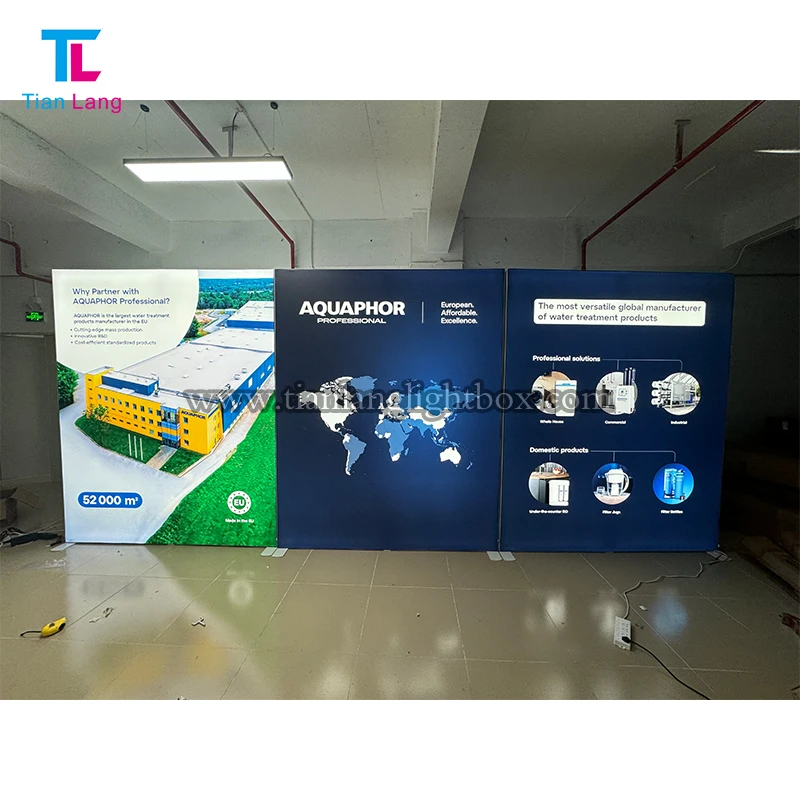 Show Mall Motor Exhibition Brand Wall System Double Deck Trade Display Trade Exhibits გამოყენებისმაღლების შესაძლებლობა Portable Jewelry Booth