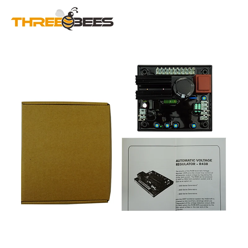 Findmall ±0.5 Regolatore Di Tensione Automatico - Ricambio Findmall, Garanzia 1 Anno AVR R438 Per Generatori - Foto 4