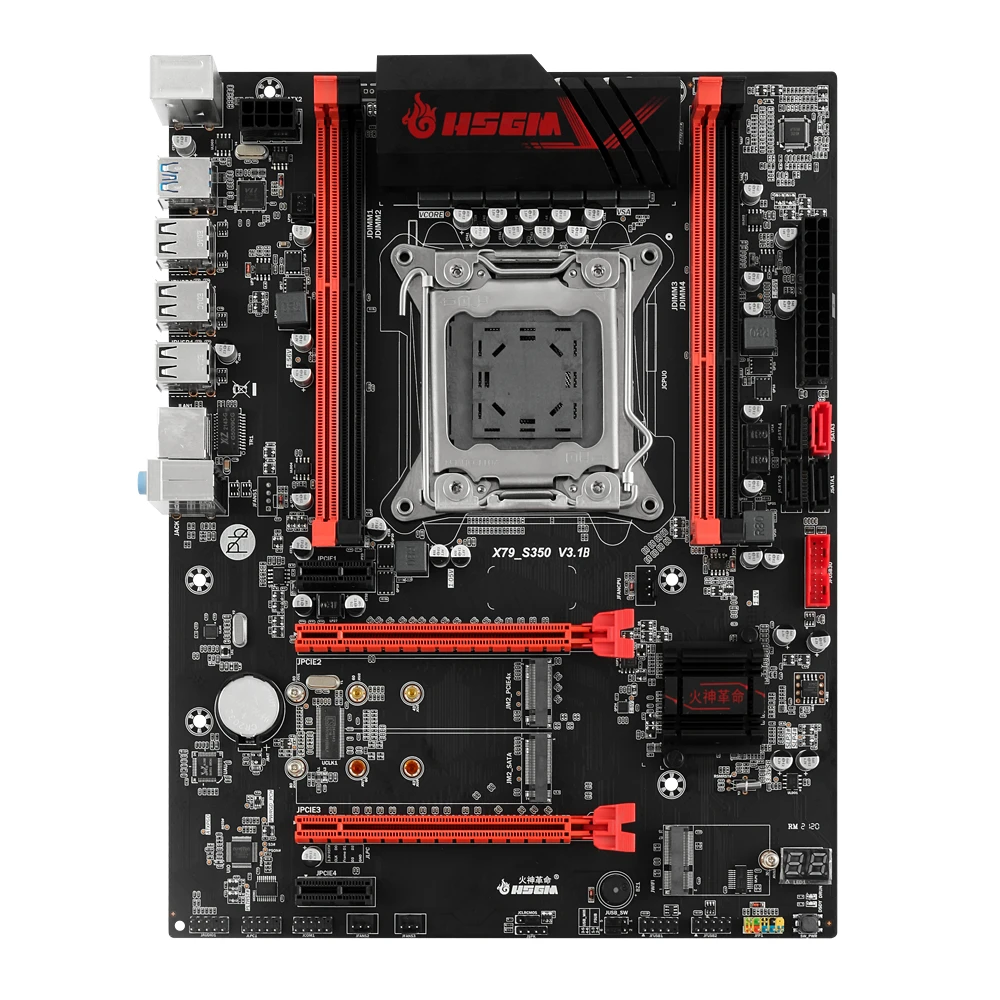 Hsgm материнская плата X79-S350 Серверная материнская плата DDR3 high end Поддерживает четыре канала материнская плата для настольного компьютера