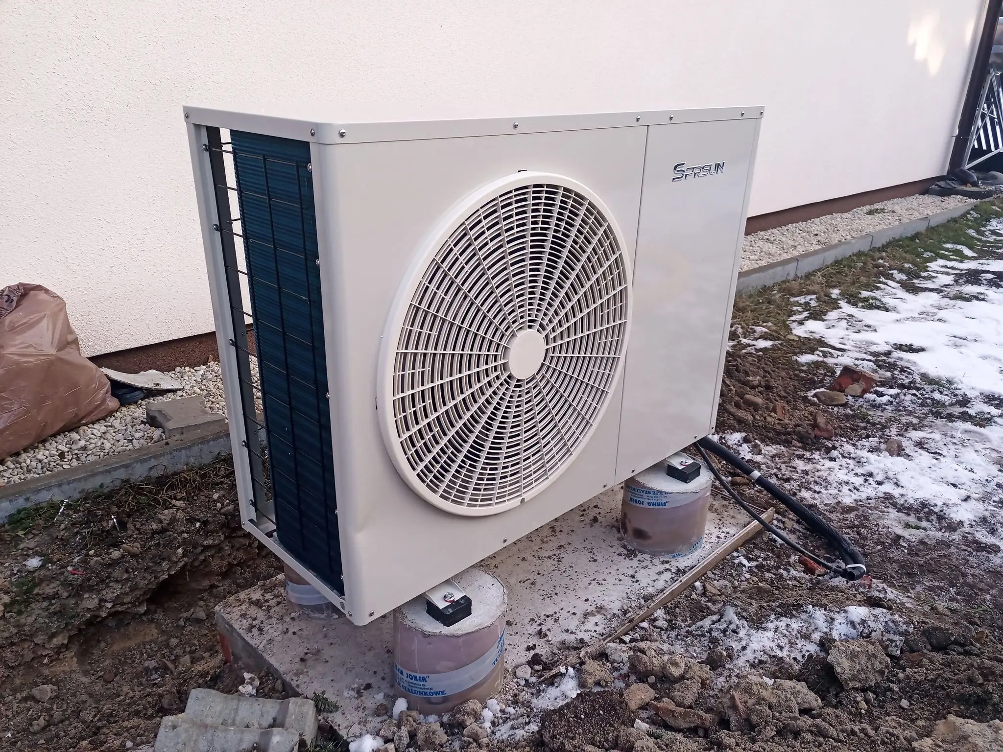 Sprsun With A+++ Energy Efficiency Class Heat Pump DC Inverter Air to Water  with Heating,cooling and Hot Water