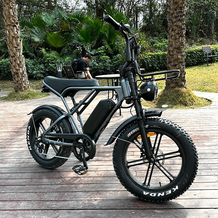 Entrepôt américain pouces gros pneu vélo électrique 750w moteur VTT  électrique