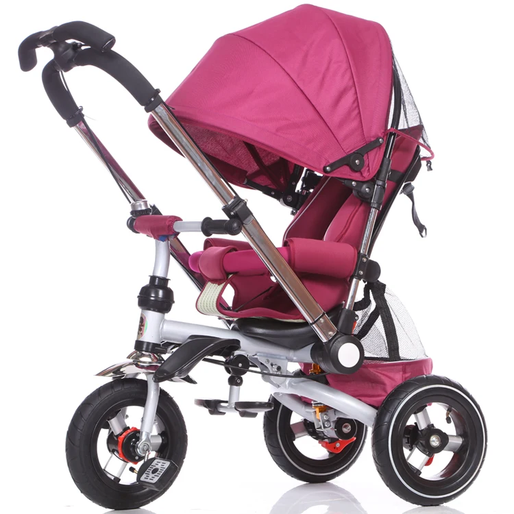 Push Duck 4-in-1 Stroller Children's Tricycle / Online Wholesale Toddler Trike Bike / Best Trike for 2 Year Old