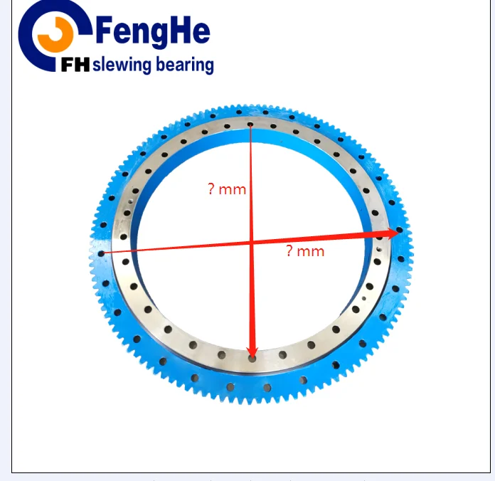 Двухрядный поворотный подшипник для барного крана напрямую с завода с короткой доставкой в наличии