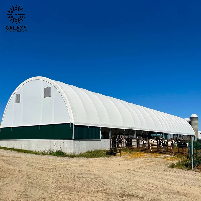 SHAPE Quonset Hut Kits Prefab House with Screw-Joint Metal Roof