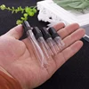 Botella transparente + spray negro