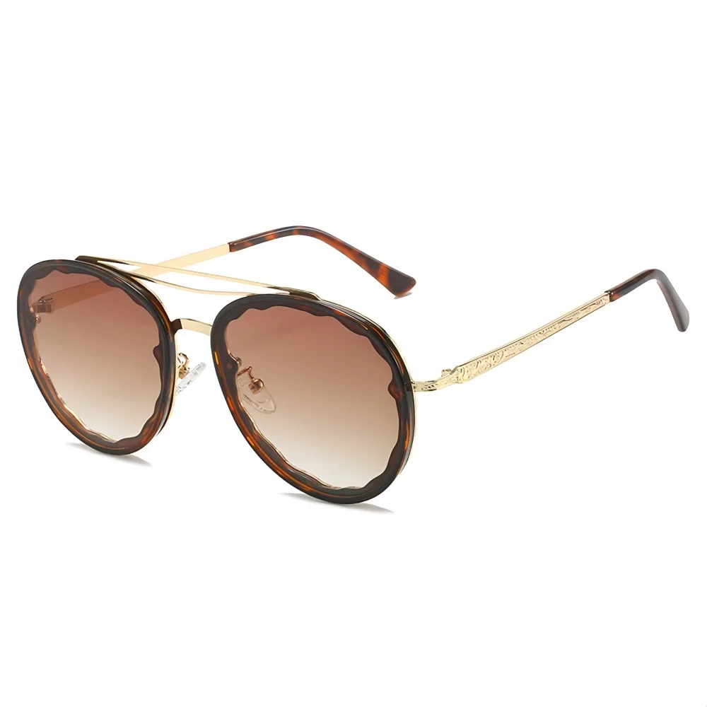 High Quality Vintage Steampunk Double Bridge Round Polarized  display picture 3
