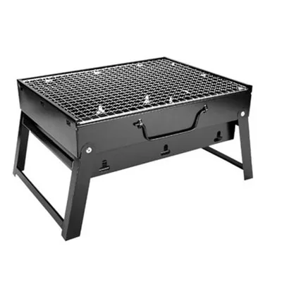 Foldable Mini Barbecue Grill LightWeight Small BBQ Grill for Outdoor Backyard Camping Picnic Beach Cooking