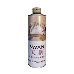 Swan Beer Popular Chinese Craft Beer with Jasmine Flavor 1L*6 Cans Made in China