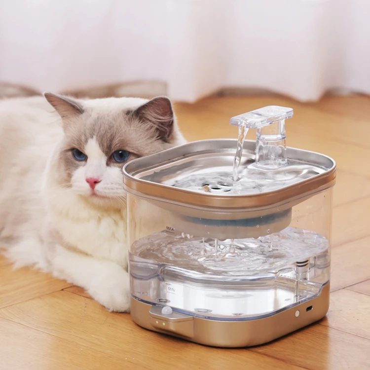 Wholesale wireless cat water fountain outdoor drinking fountain pet drinking fountain