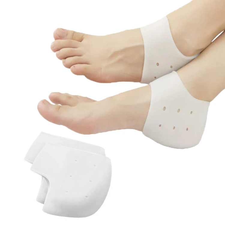 Plantar Fasciitis Inserts Pads& Heel Guards Silicone Heel Protectors ...