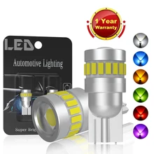 G-View T10 W5W LED Canbus No Error 194 168 Bulb 5W5 10-30V Super Bright Car Interior Side Light License Plate Lamp Auto