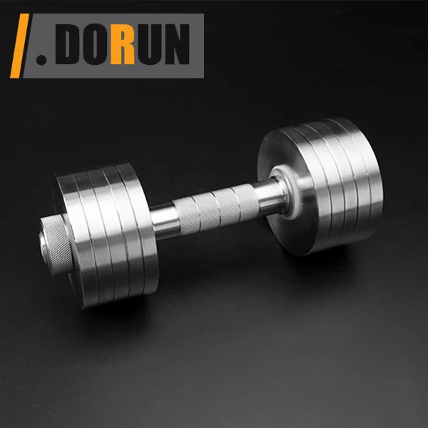 304ステンレス鋼製調整可能ダンベル 40、50、52.5、60、105～200ポンド