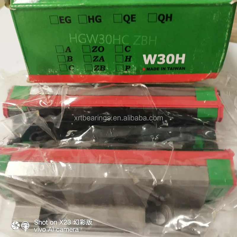 TAIWAN HIWIN Linear Guide Rail Slide Block Bearing HGW30 HGW30HC HGW30HCZ0C HGW30HCZOC for Cnc Machine