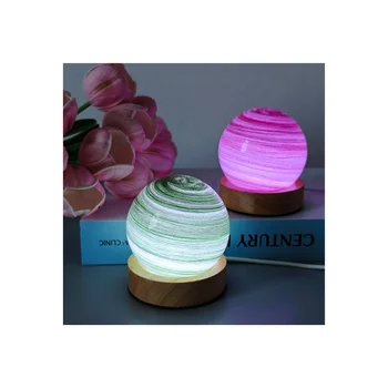 Creative children&#39;s gift bedroom night light remote control bedside lamp customized home atmosphere planet night light