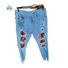 Used Clothing Factory Wholesale Sort Secondhand Clothing Of LADIES JEANS PANTS Bale Used Clothes Used Handbags Korea Used Clothes