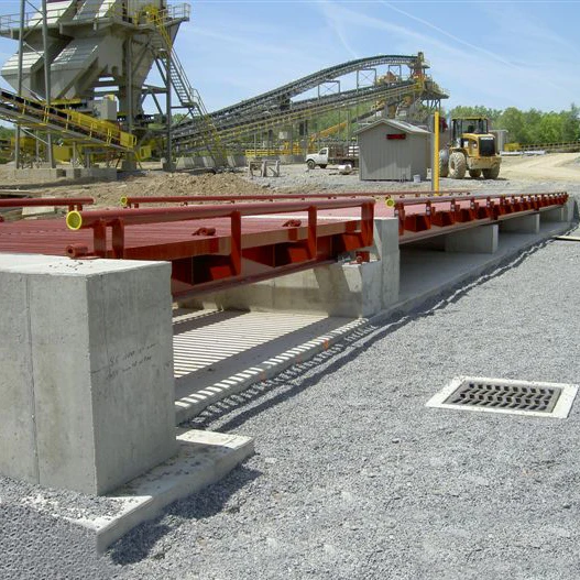 3x20m Mobile Weighing Scale 150T Capacity Heavy Duty Truck Weighbridge Industrial Weight