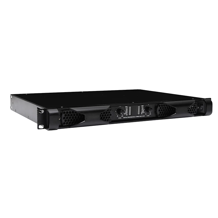 1000w 1U 2 Two Channel Class D Classic Ahuja Stereo Soundking Power Audio Amplifiers for 12inch Speaker