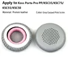 1pcs Protein leather-Gray Earpad Pink Scrim
